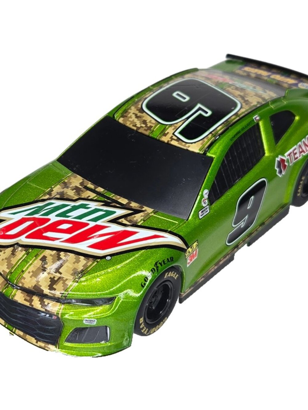 2019 Chase Elliott #9 Mt Dew Team Rubicon 1/24 Diecast NASCAR Authentics